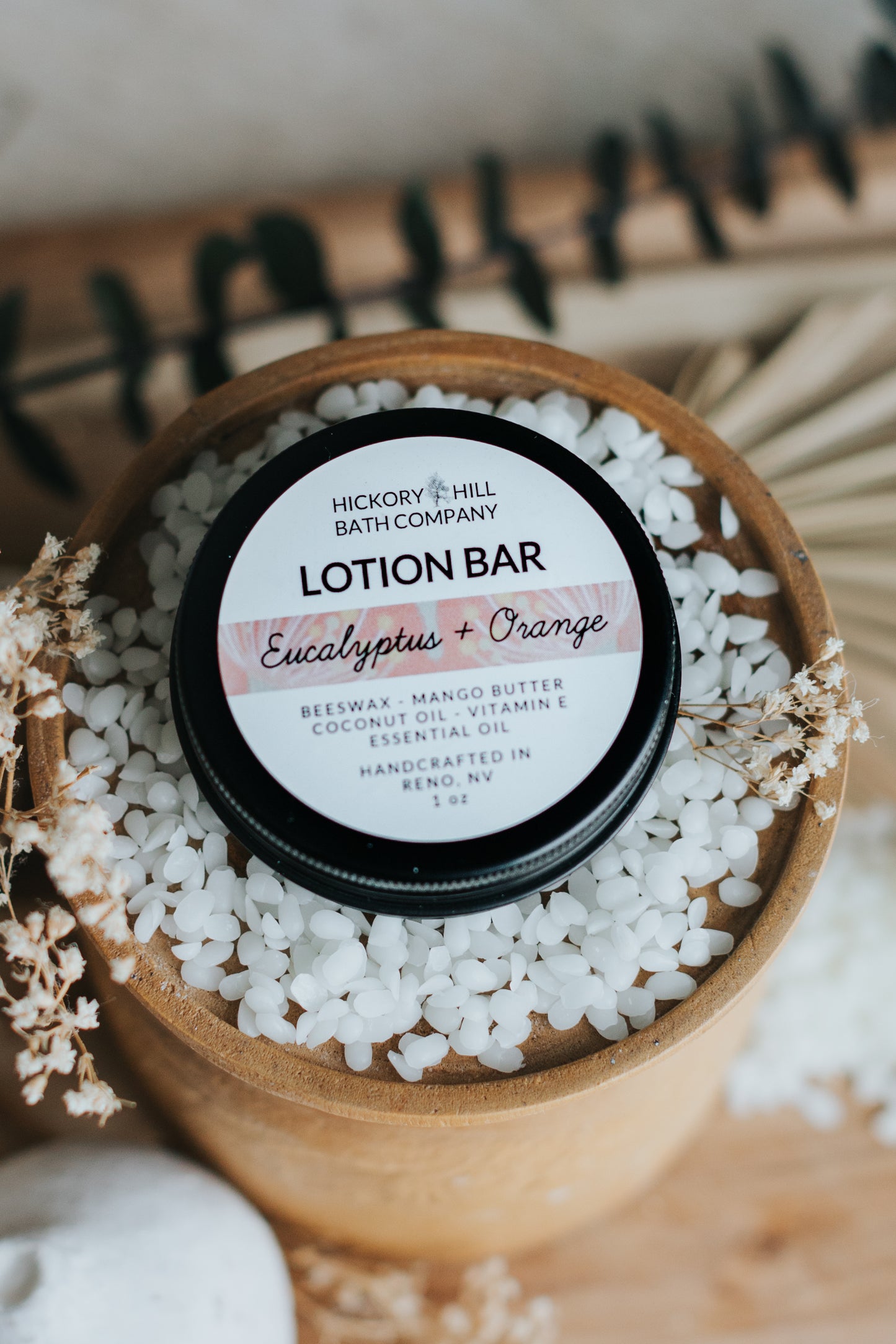 Eucalyptus + Orange Lotion Bar