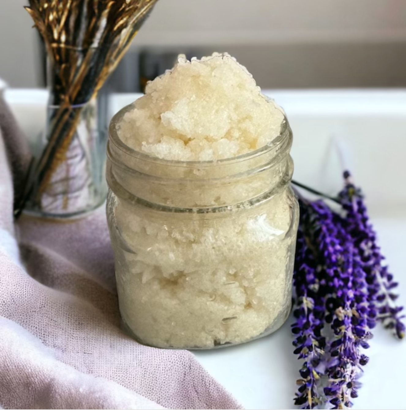 Lavender Shea Butter Salt Scrub