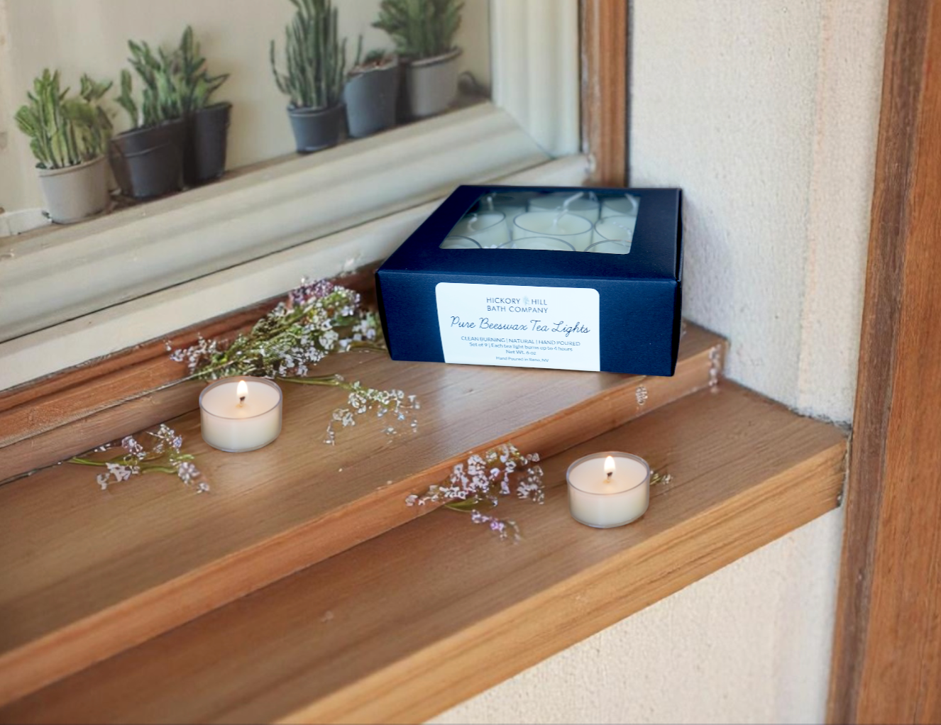 Pure Beeswax Tea Lights