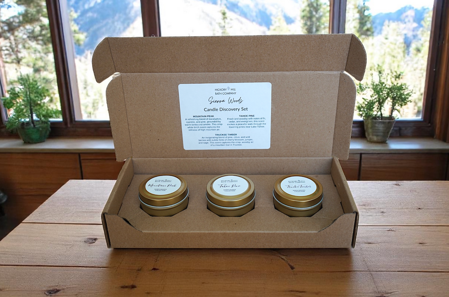 Sierra Woods Candle Discovery Set