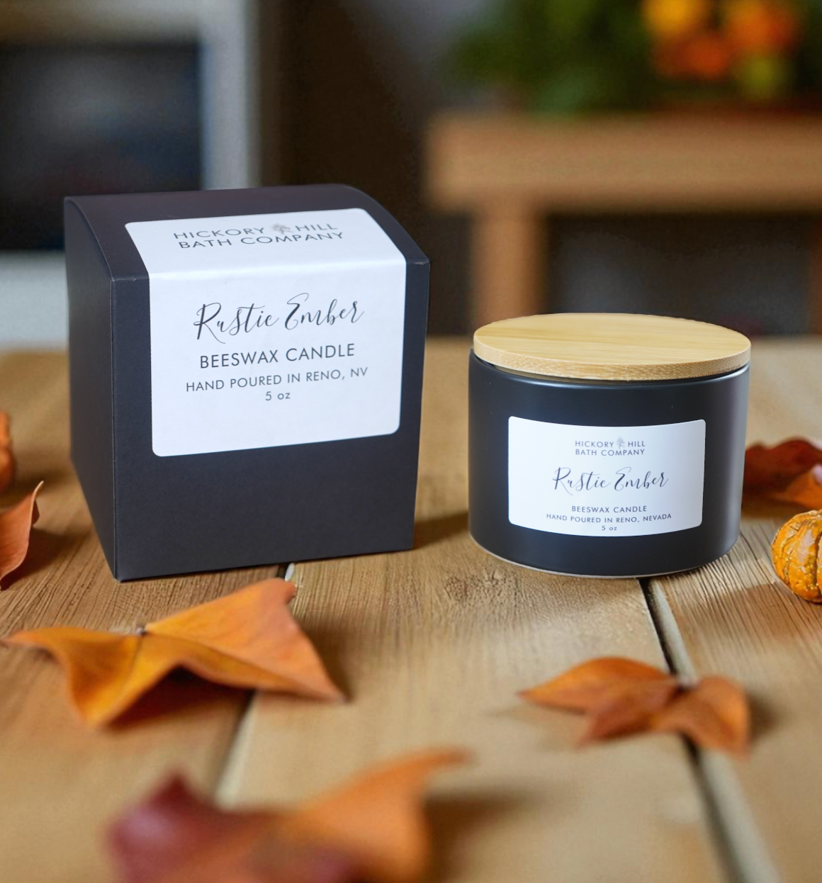Rustic Ember Candle