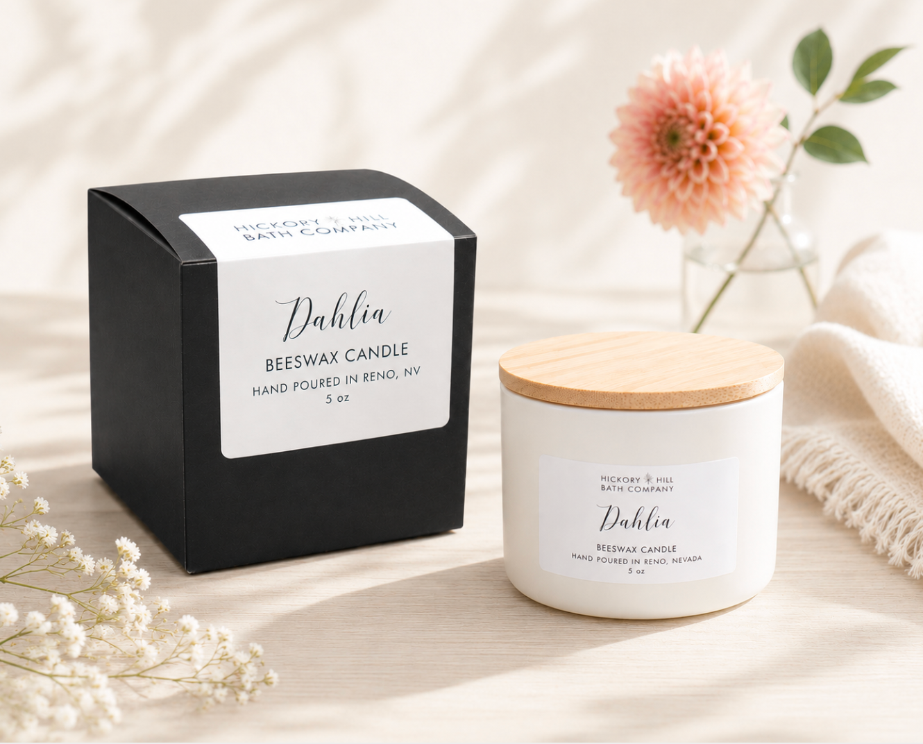 Dahlia Candle