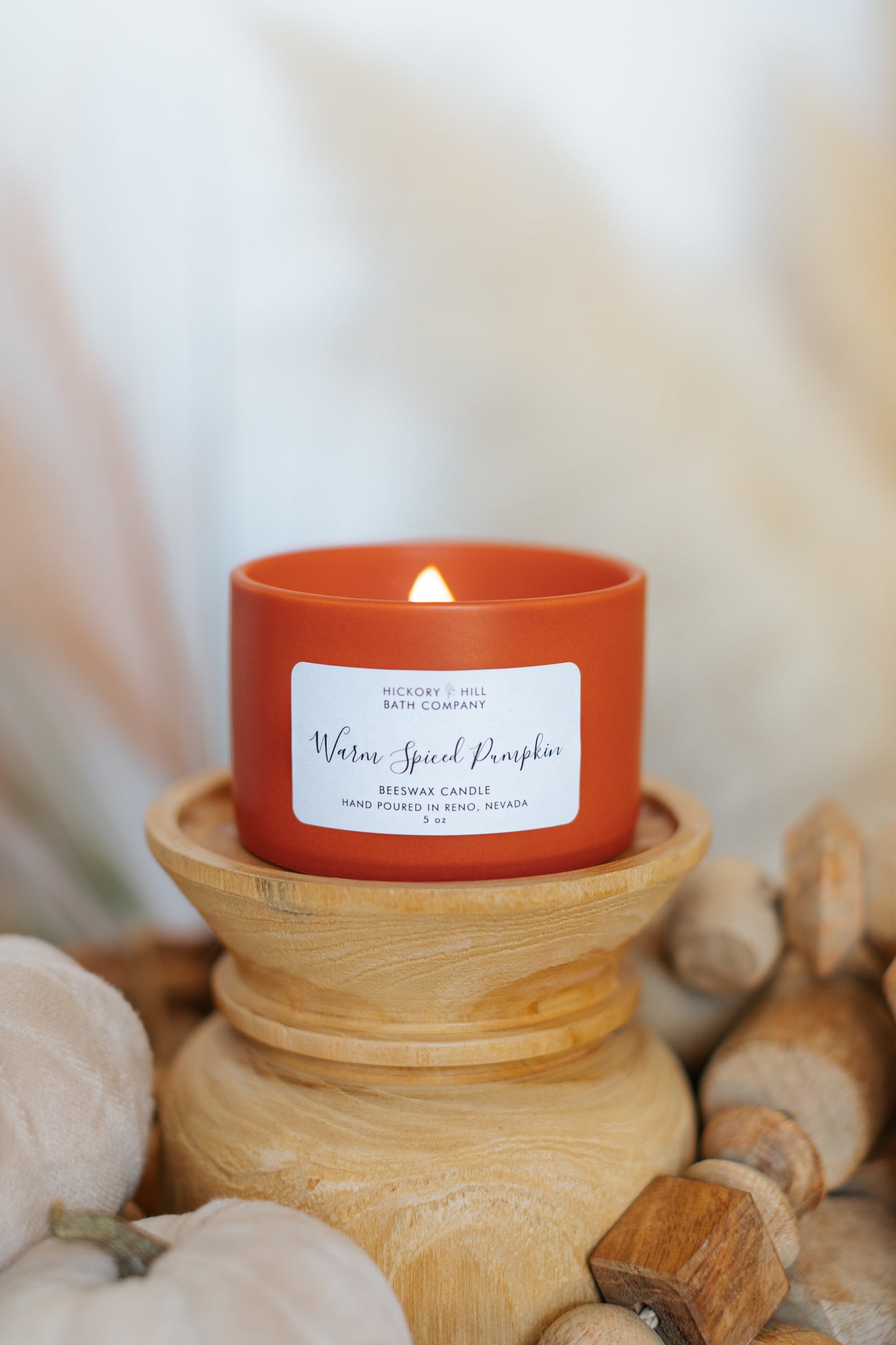 Warm Spiced Pumpkin Candle