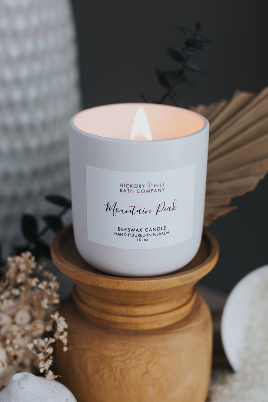 Mountain Peak Candle