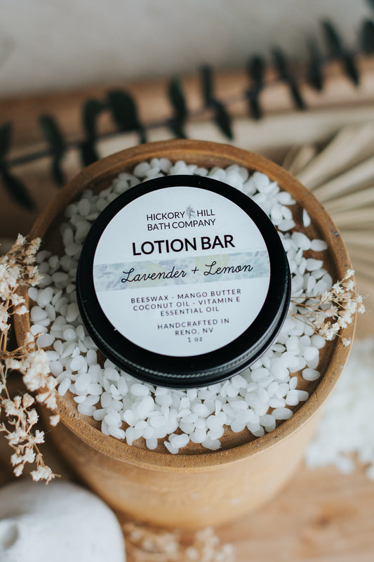 Lavender + Lemon Lotion Bar