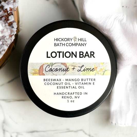 Coconut + Lime Lotion Bar
