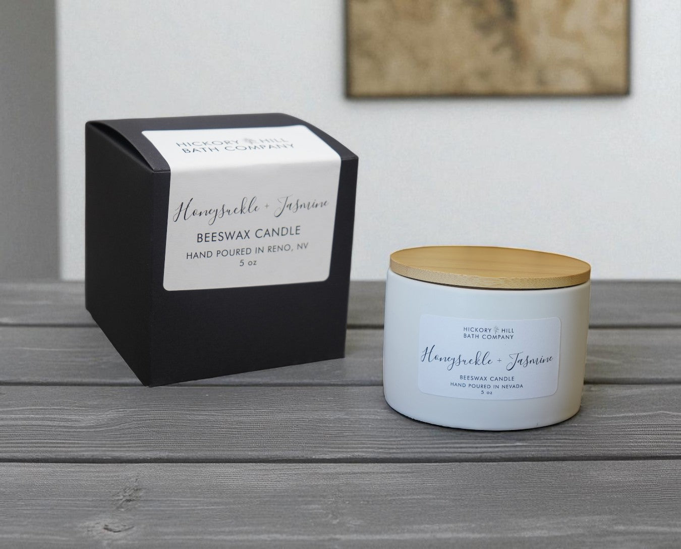 Honeysuckle + Jasmine Candle