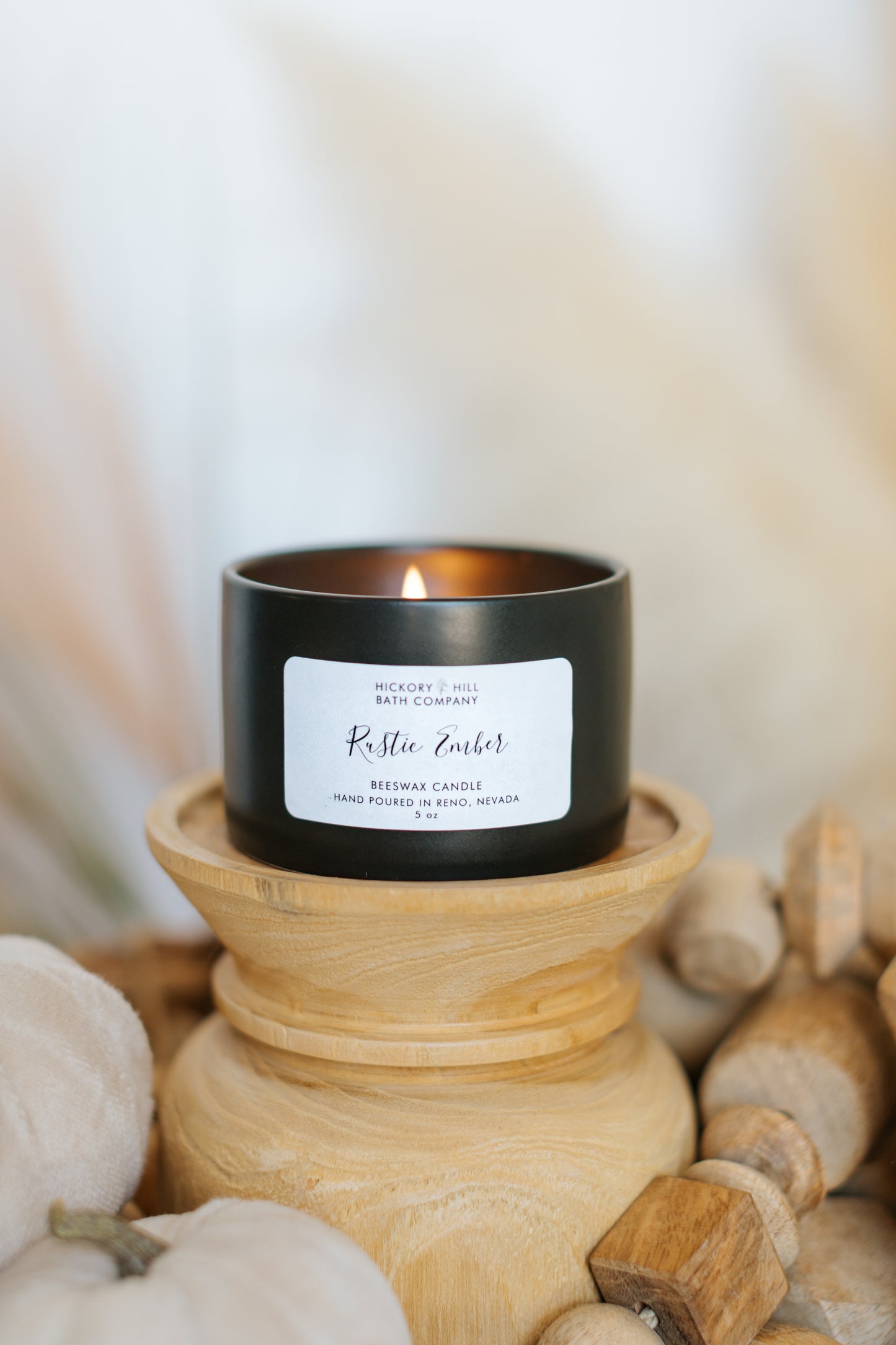 Rustic Ember Candle